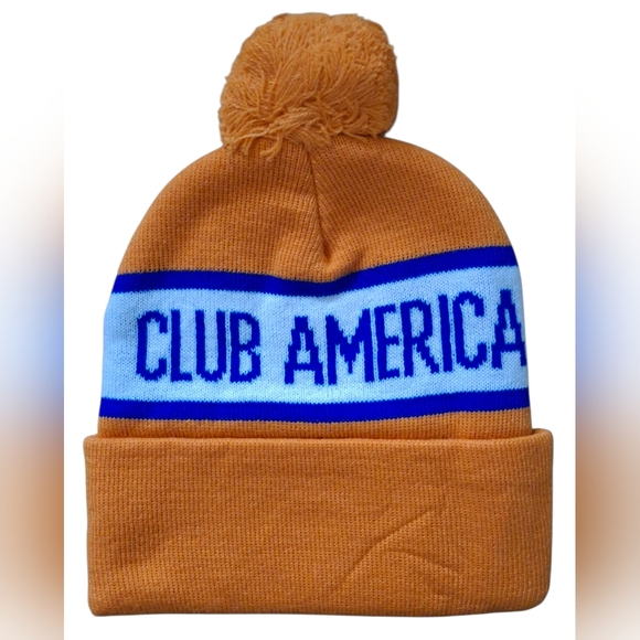 CLUB AMERICA winter knit beanie hat cap gorrito invernal - Picture 2 of 4